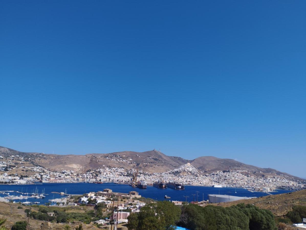 شقة Syros House With View إرموبولّي المظهر الخارجي الصورة